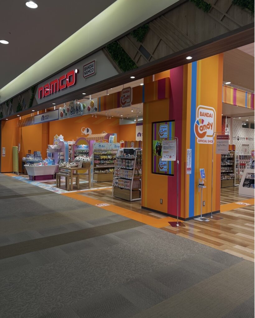 イオンモール北戸田 3階 ナムコオフィシャルショップ