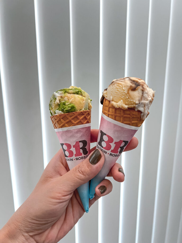 シュガーコーンにのせて食べるポップ10